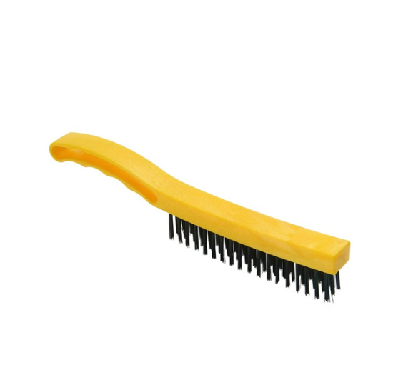 BROSSE AVEC FIL EN METAL