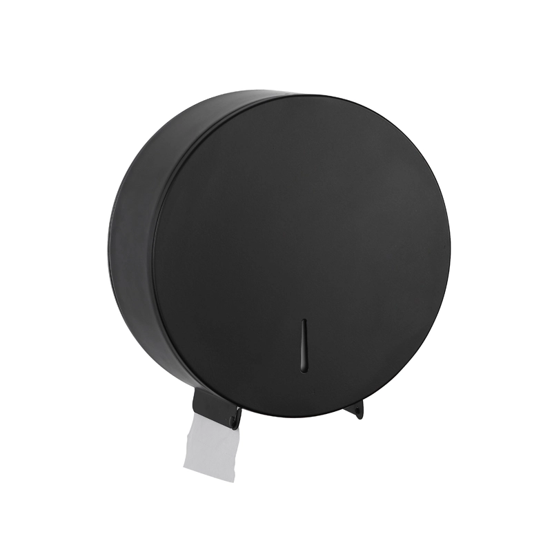 DISTRIBUTEUR DE PAPIER TOILETTE EN ACIER NOIR