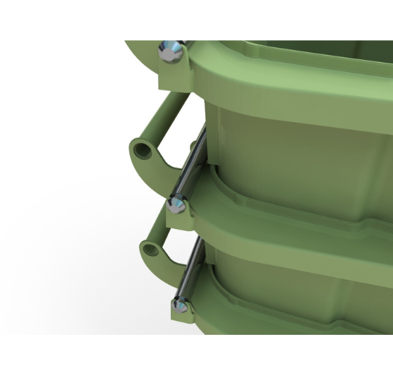 CONTENEUR POUBELLE D’EXTÉRIEUR 240 LITRES – Robustesse et Capacité importante