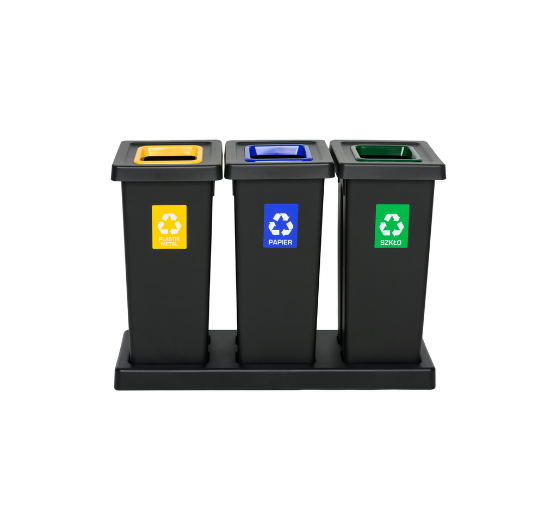 POUBELLE TRI SELECTIF 53L