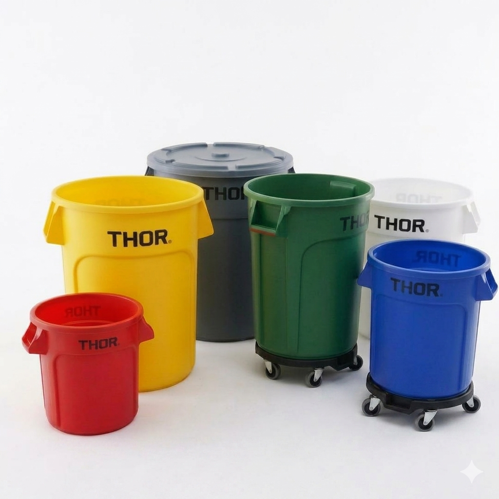 POUBELLE THOR RONDE - Trust Maroc