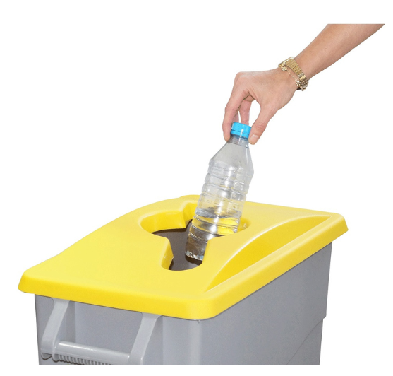 POUBELLE DE TRI SELECTIF 65L