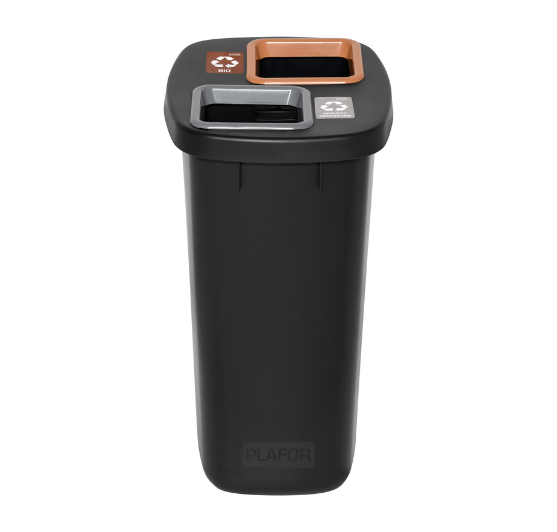 POUBELLE DE TRI SELECTIF 90 LITRES