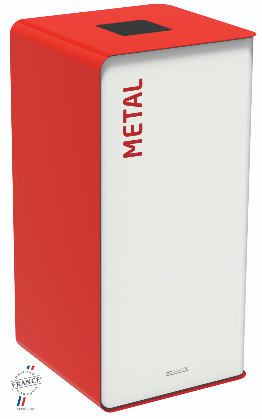 POUBELLE INTERIEURE CUBATRI ROSSIGNOL TRI SELECTIF 75 LITRES