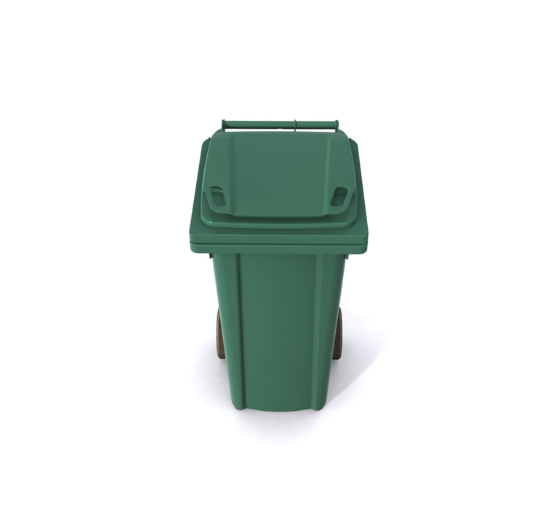 CONTENEUR POUBELLE D’EXTÉRIEUR 120 LITRES – Robustesse et Grande Compacité