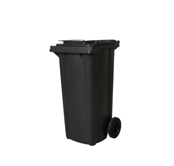 CONTENEUR POUBELLE D’EXTÉRIEUR 120 LITRES – Robustesse et Grande Compacité