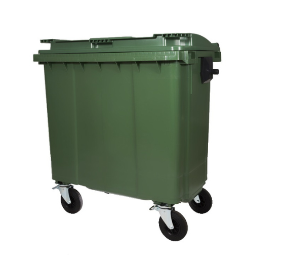 CONTENEUR POUBELLE D’EXTÉRIEUR 770 LITRES – Robustesse et Grande Capacité