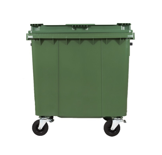 CONTENEUR POUBELLE D’EXTÉRIEUR 770 LITRES – Robustesse et Grande Capacité