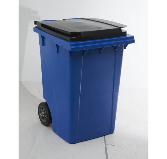 POUBELLE TRI SELECTIF THOR 190 LITRES À DEUX ROUES