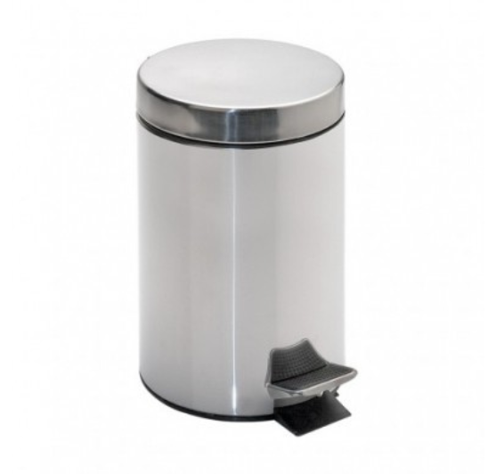 POUBELLE INOX À PÉDALE INOXYDABLE