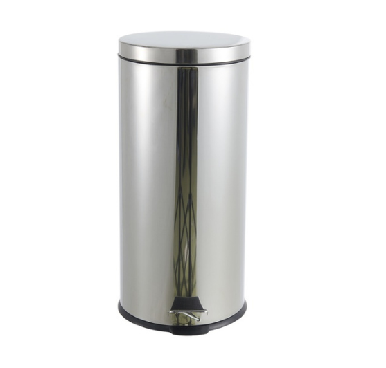 POUBELLE INOX À PÉDALE INOXYDABLE