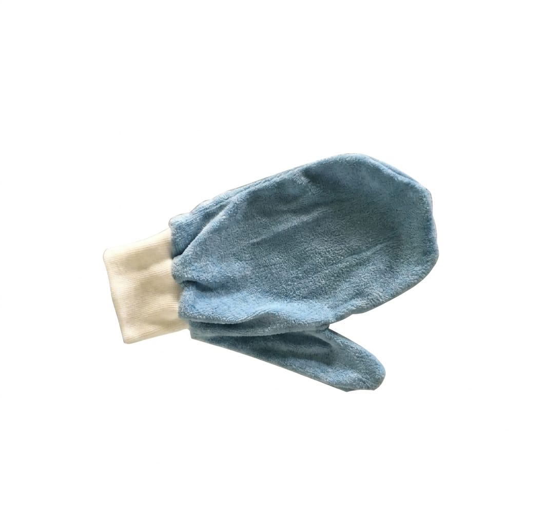 MOUFLE EN MICROFIBRE VERTE
