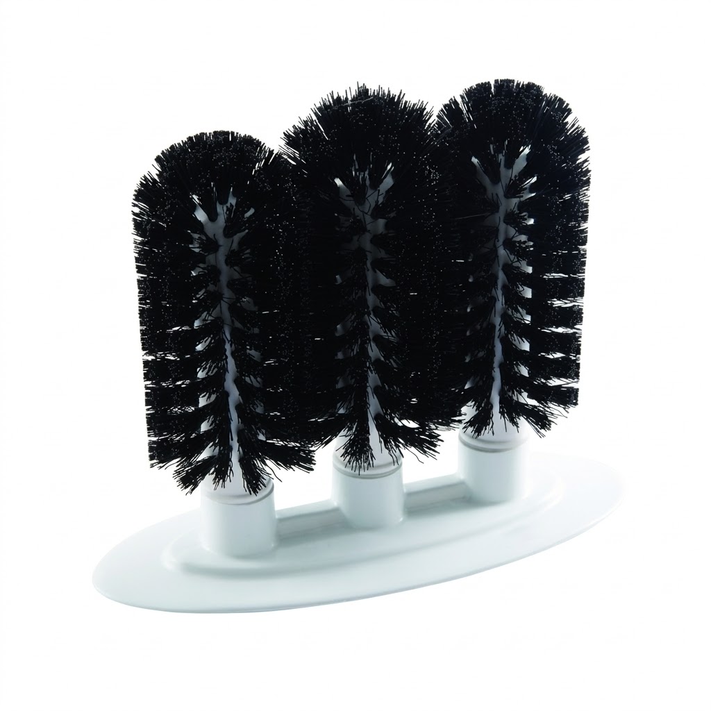 BROSSE LAVE-VERRES x3