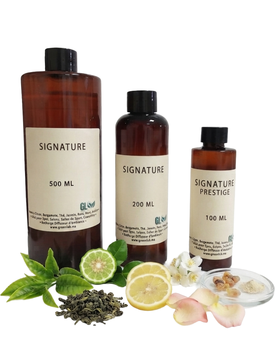 Parfum d'Ambiance & Recharge Signature | Formats 100 ml, 200 ml et 500 ml