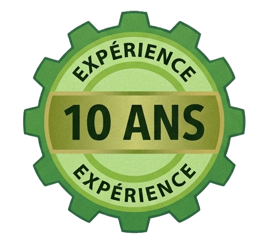 +10 ans d'Expérience