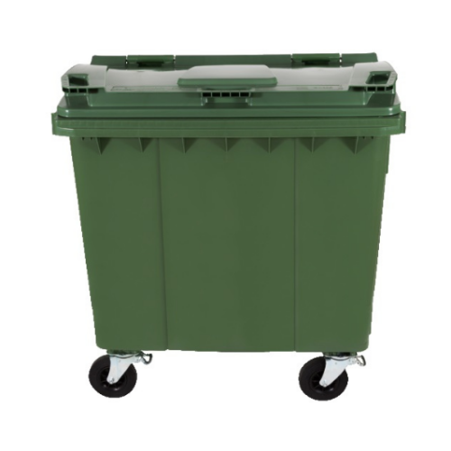 POUBELLE-AVEC-ROUES-EN-PLASTIQUE-770L-VERTE