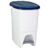 Poubelle à pédale tri sélectif 25L HACCP, disponible en plusieurs coloris, en plastique renforcé pour les hôpitaux, cliniques et industries agroalimentaires