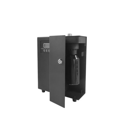 Diffuseur de parfum électrique d'huile en métal jusqu'à 100m², d’une technologie d’atomisation micronique avancée, écran LCD programmable et commande intelligente via application mobile
